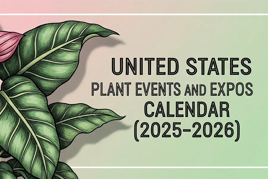 United States Plant Events and Expos Calendar (2025-2026)